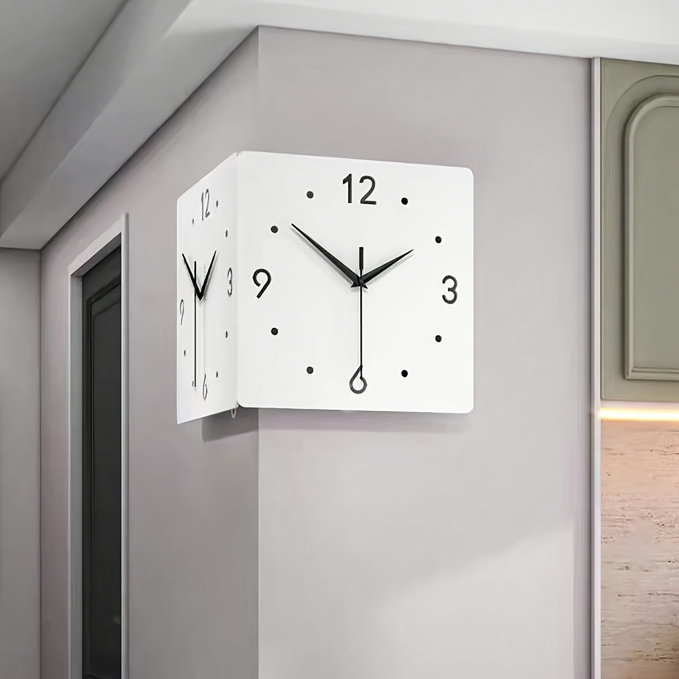 Minimalist Silent Wall Clock- HMT17SW