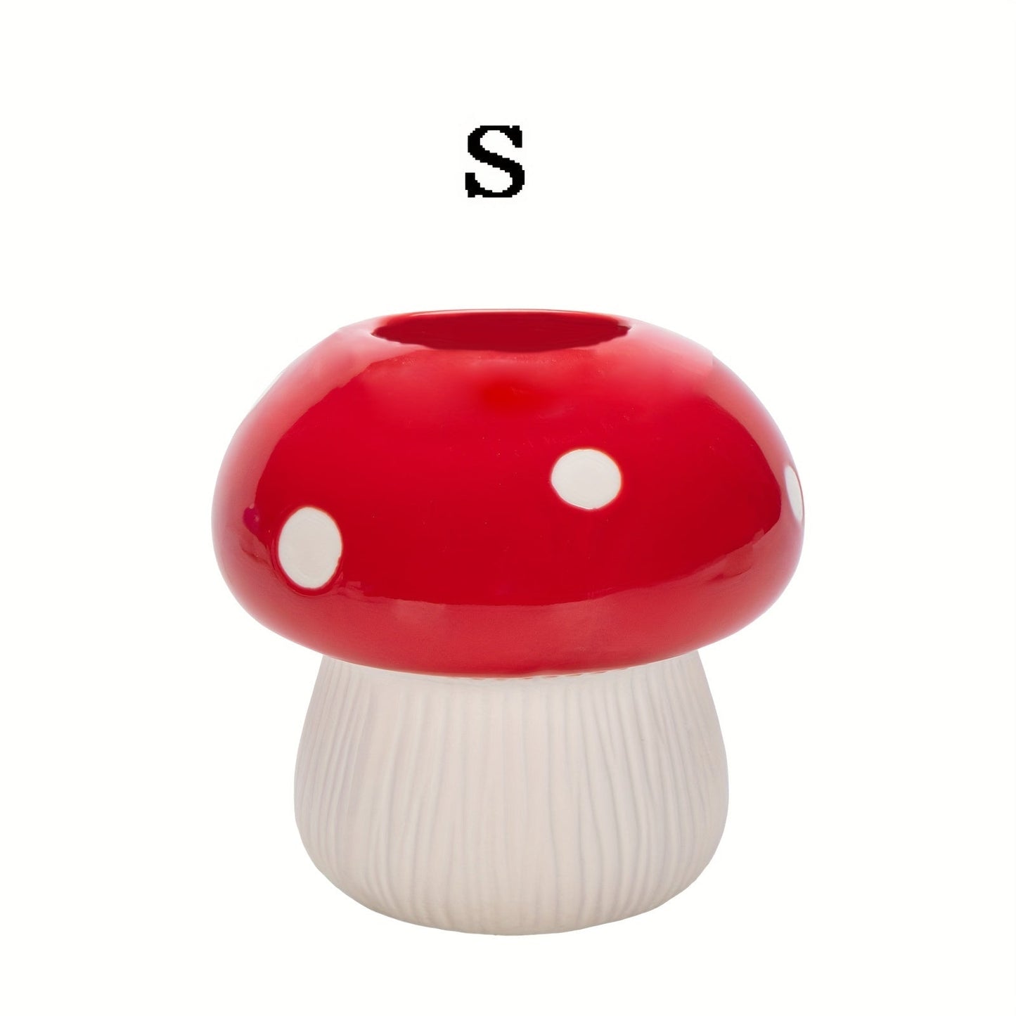 Modern Style Resin Mushroom Vase - F3BH