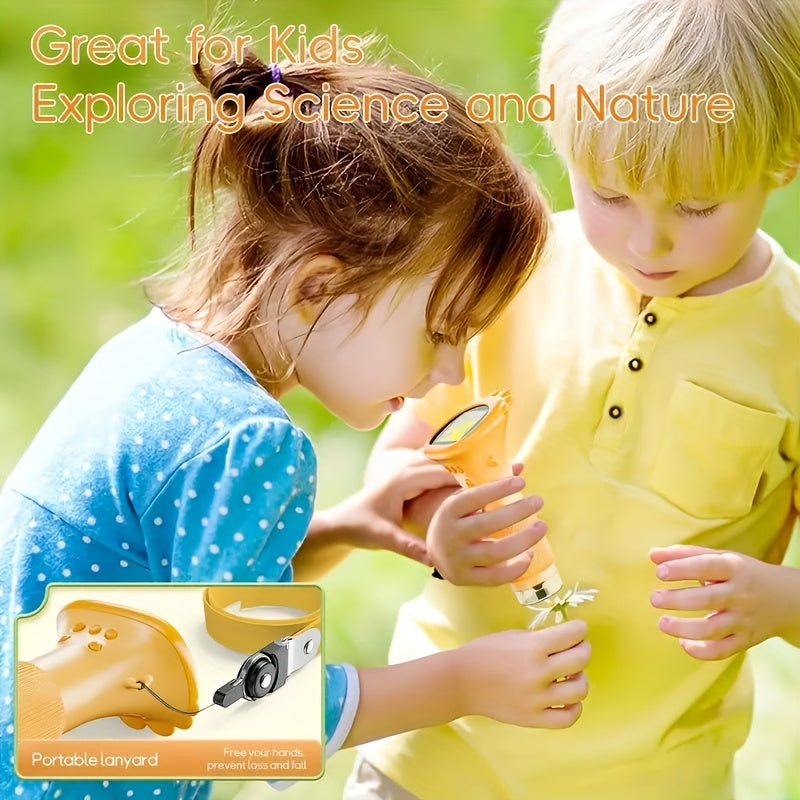 Youngsters' Handheld Digital Microscope with IPS Screen TJR7H3D