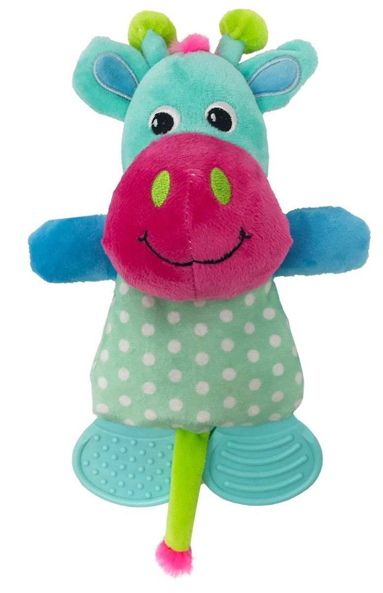 Dogline 10" Giraffe Soft Dog Toy