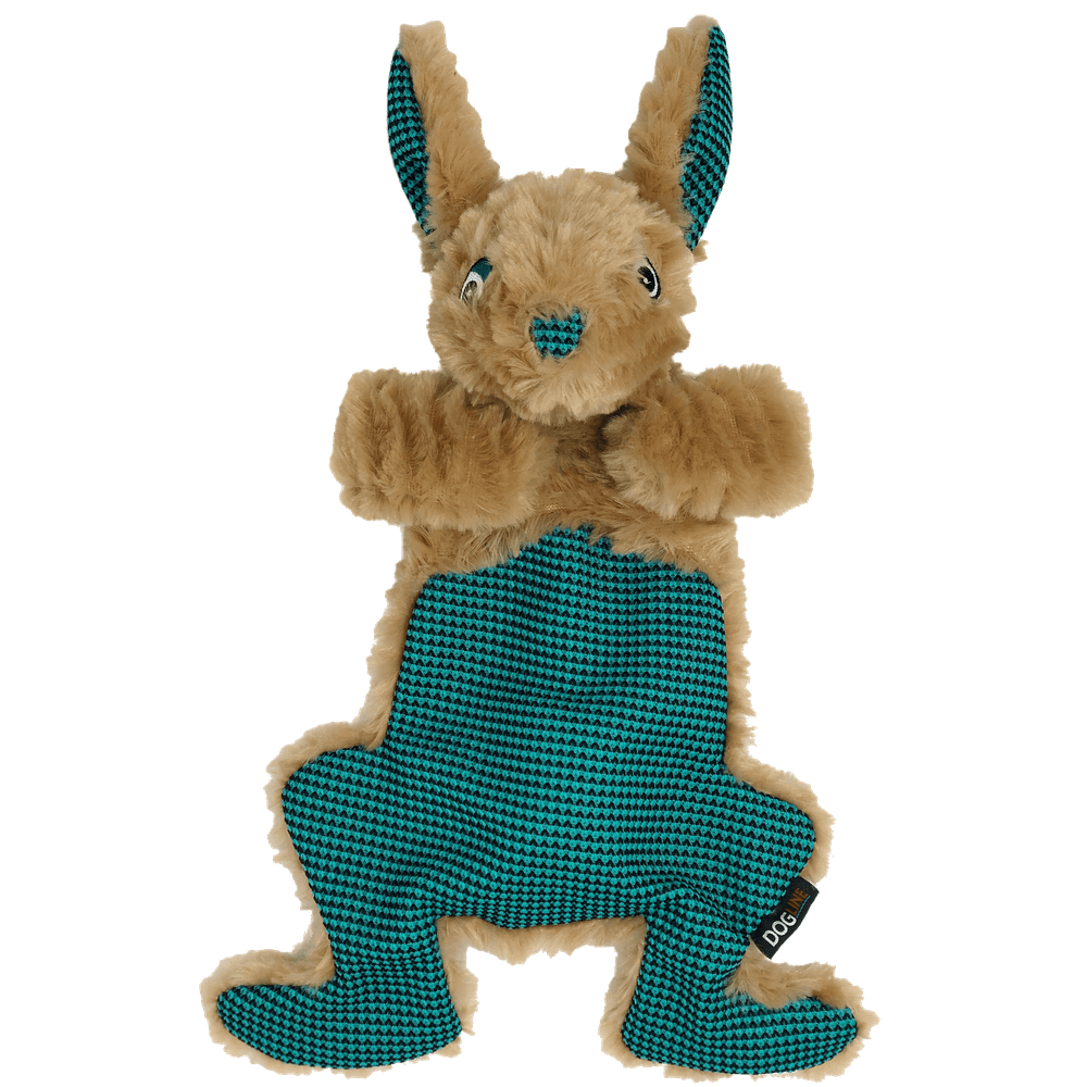 Dogline 12.5" Rabbit with Moving Arms Animal Toy