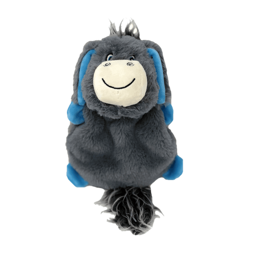 Dogline 14" Donkey with Moving Ears Animal Toy