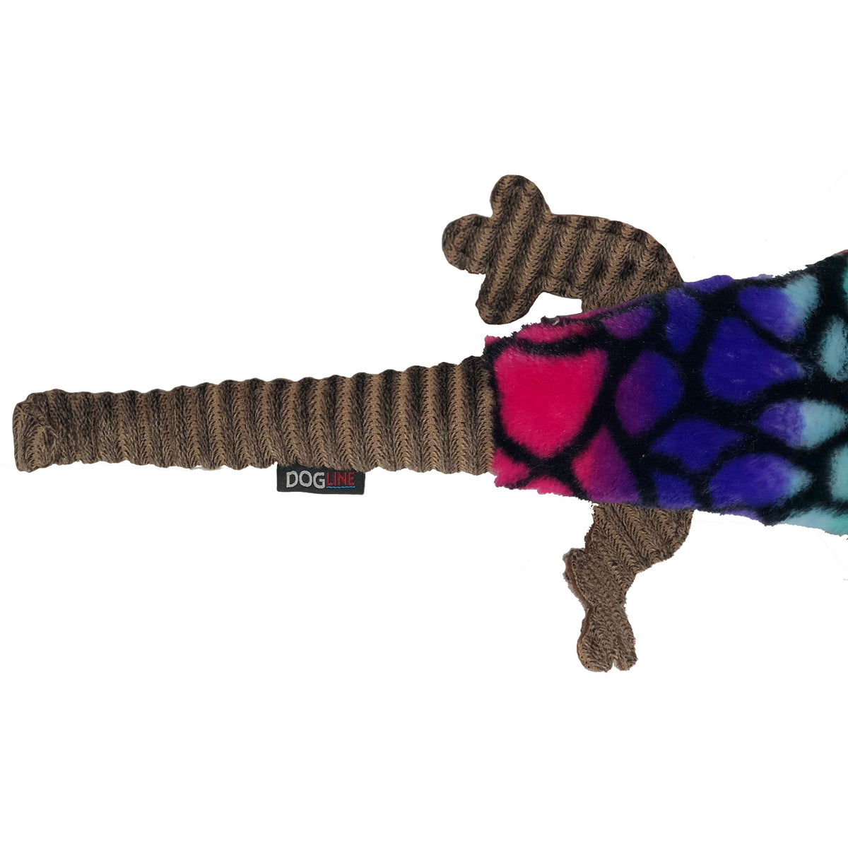 Dogline 17.5" Lizard with Moving Tail Animal Toy