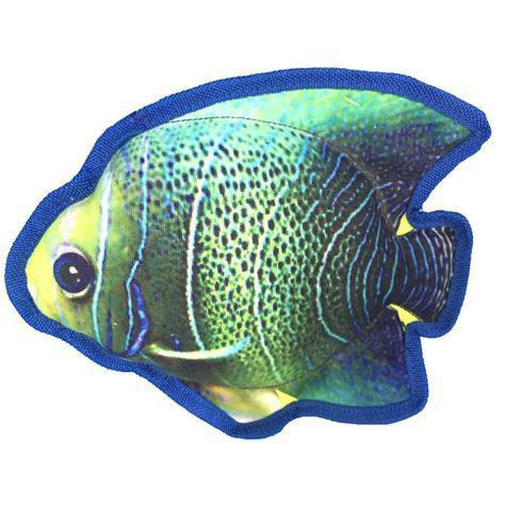 Dogline 9" Tropical Angelfish Dog Fish Toy