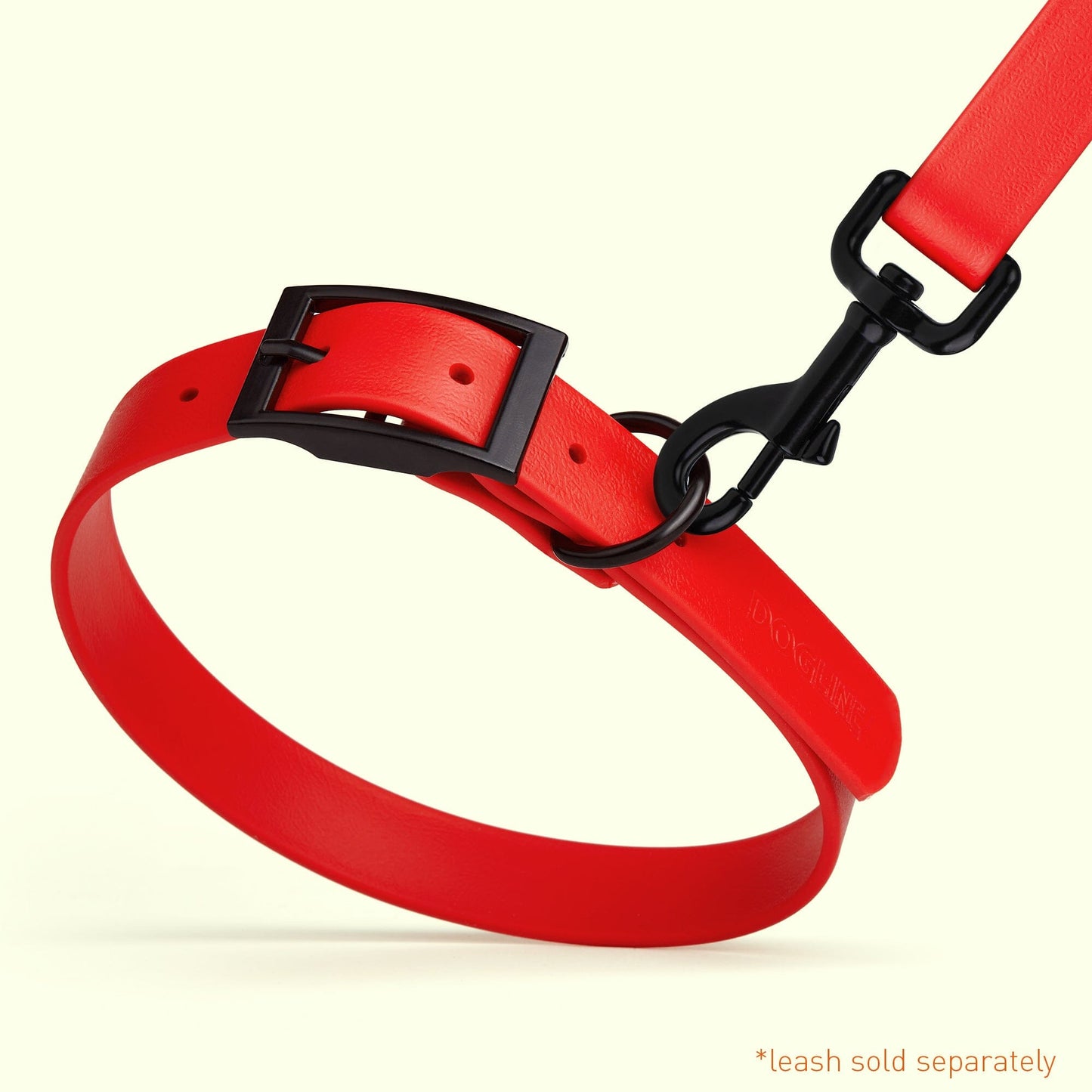 Dogline Biothane Waterproof Collar - Medium (15 to 18 inches)