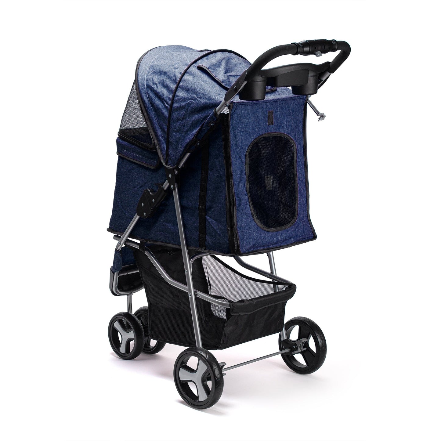 Dogline Casual Pet Stroller with a Removable Cup Holder