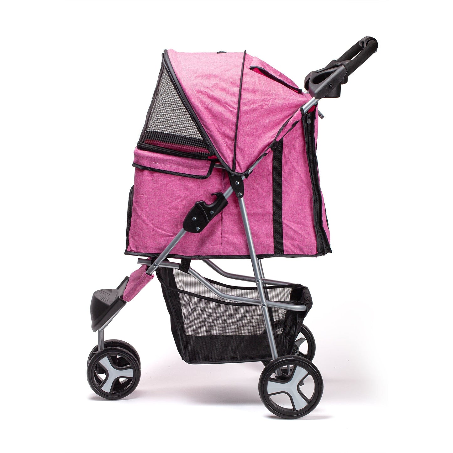 Dogline Casual Pet Stroller with a Removable Cup Holder