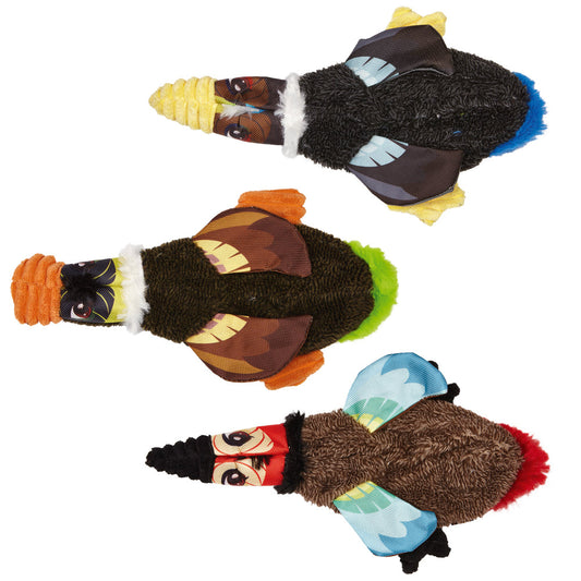 Dogline Crinkle Birds Dog Toy Collection