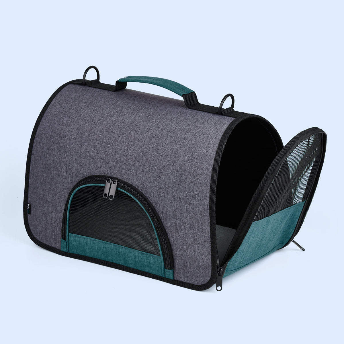 Dogline Dual Color Collapsible Pet Carrier