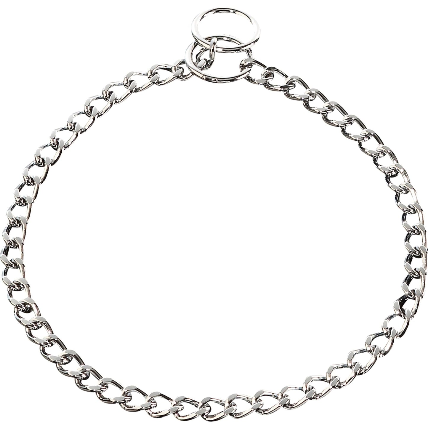 Dogline Herm Sprenger - Choke Chain Collar - Flat Polished Links - Chrome, 2.5 mm