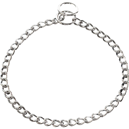 Dogline Herm Sprenger - Choke Chain Collar - Flat Polished Links - Chrome, 2.5 mm