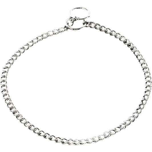 Dogline Herm Sprenger - Choke Chain Collar - Short Flat Polished Links - Chrome, 1.5 mm