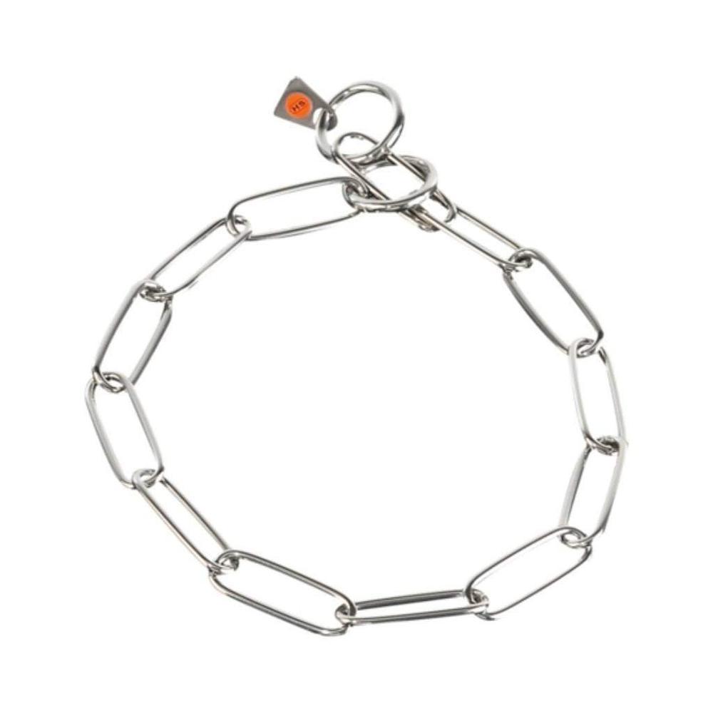 Dogline Herm Sprenger - Long Link Fur Saver Collar - Stainless Steel