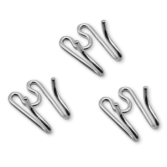 Dogline Herm Sprenger - ULTRA-PLUS Training Collar Middle Links for Lengthening (3-Pack) - Chrome