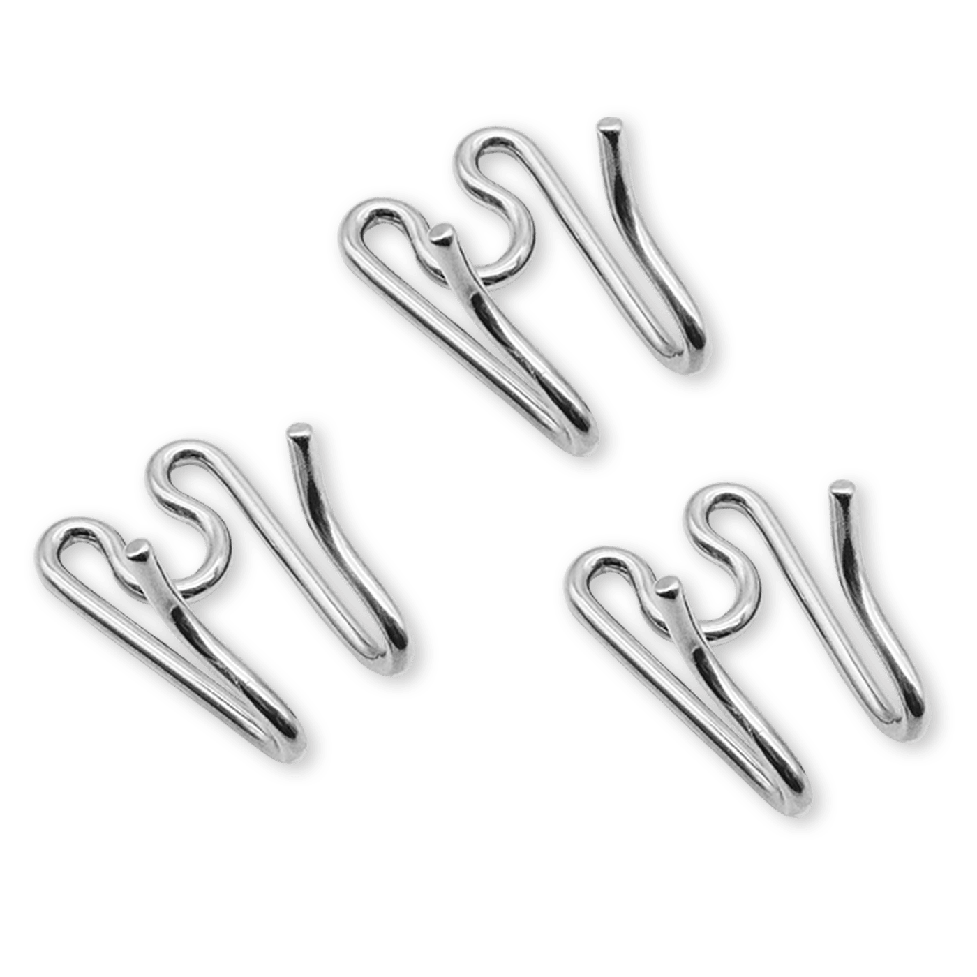 Dogline Herm Sprenger - ULTRA-PLUS Training Collar Middle Links for Lengthening (3-Pack) - Stainless Steel