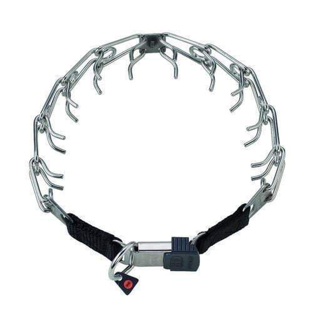 Dogline Herm Sprenger - ULTRA-PLUS Training Collar with Center-Plate and ClicLock - Stainless Steel