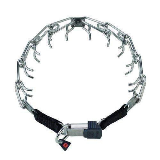 Dogline Herm Sprenger - ULTRA-PLUS Training Collar with Center-Plate and ClicLock - Stainless Steel