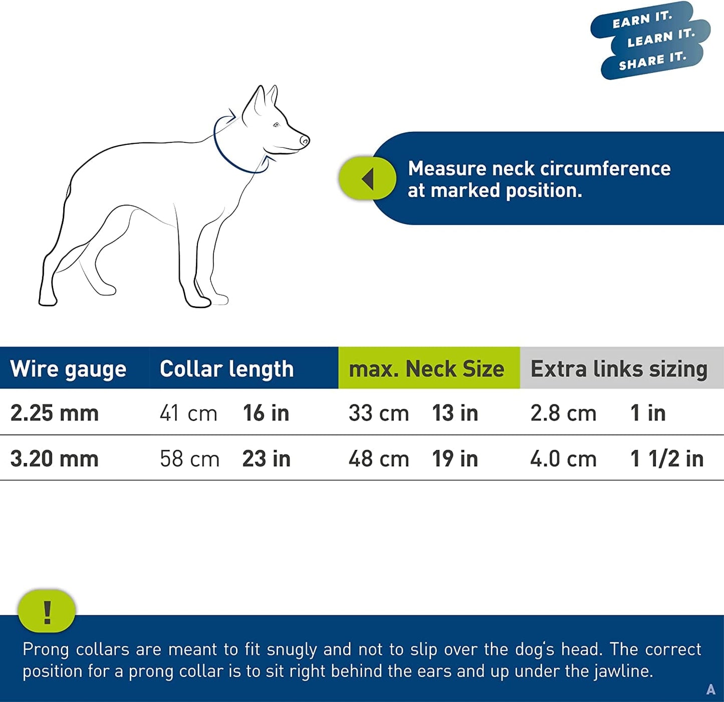 Dogline Herm Sprenger - ULTRA-PLUS Training Collar with Center-Plate, Assembly Chain & ClicLock – Comfort Version – Stainless Steel