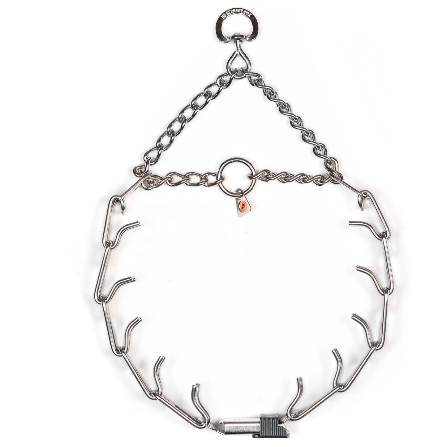 Dogline Herm Sprenger - ULTRA-PLUS Training Collar with ClicLock and Assembly Chain - Stainless Steel