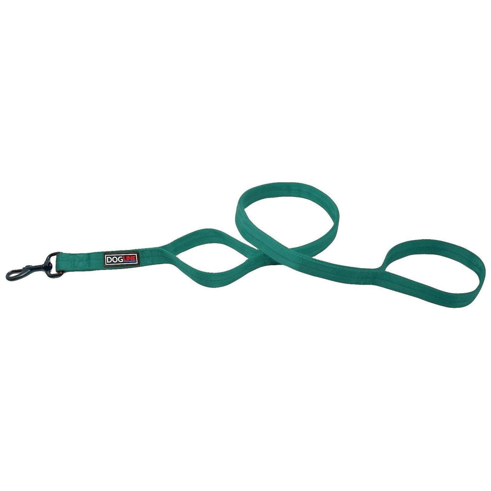 Dogline Nylon Multi-Handle Flat Leash