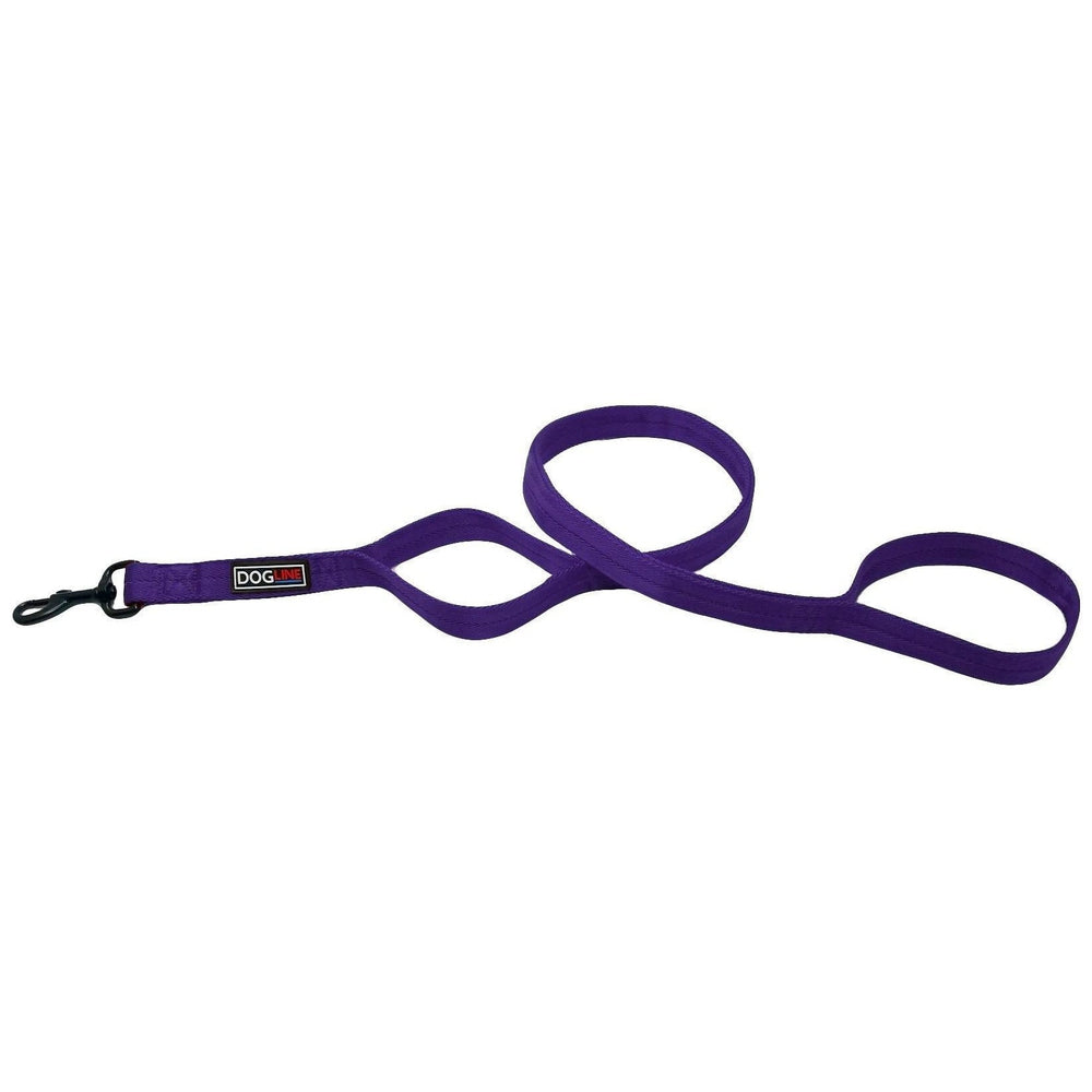 Dogline Nylon Multi-Handle Flat Leash