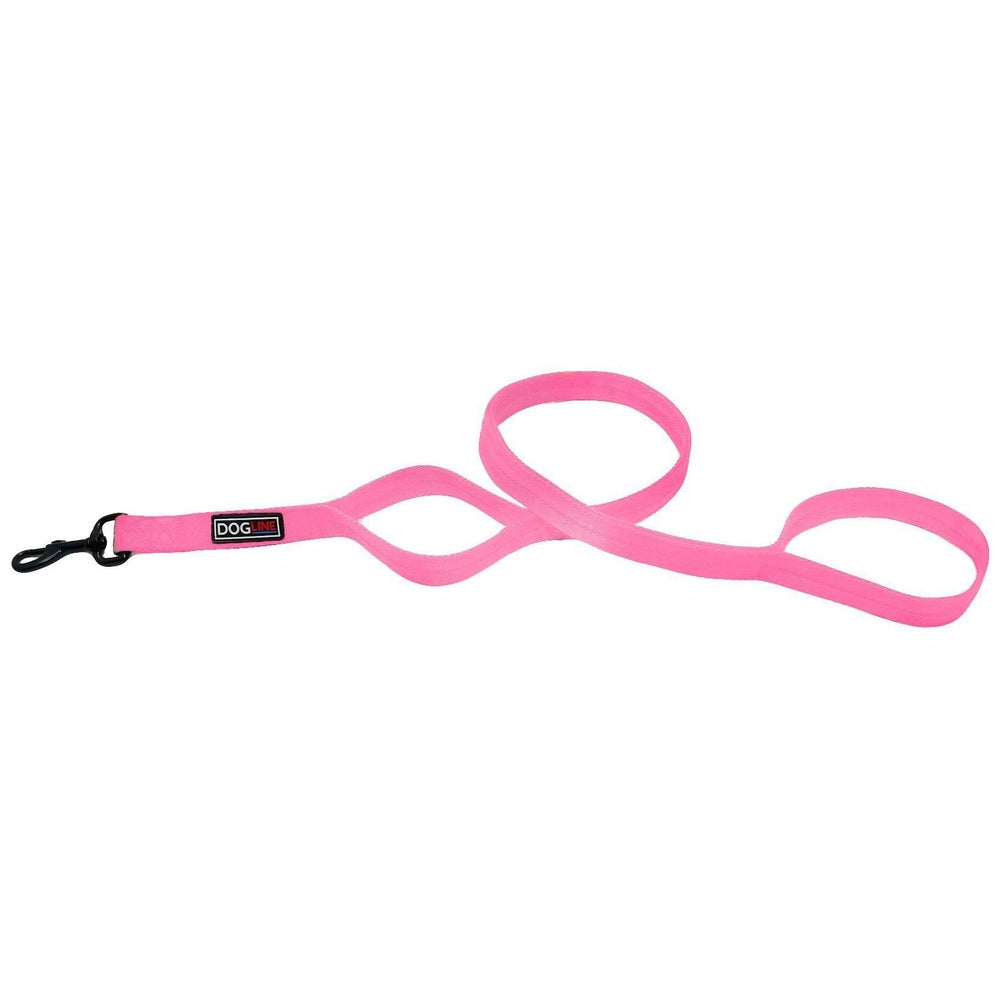 Dogline Nylon Multi-Handle Flat Leash