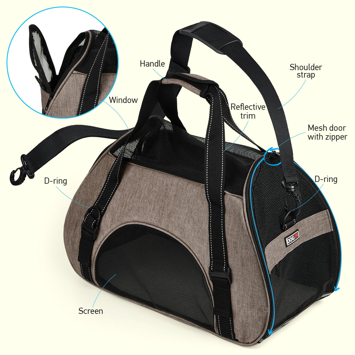 Dogline Pet Carrier Bag