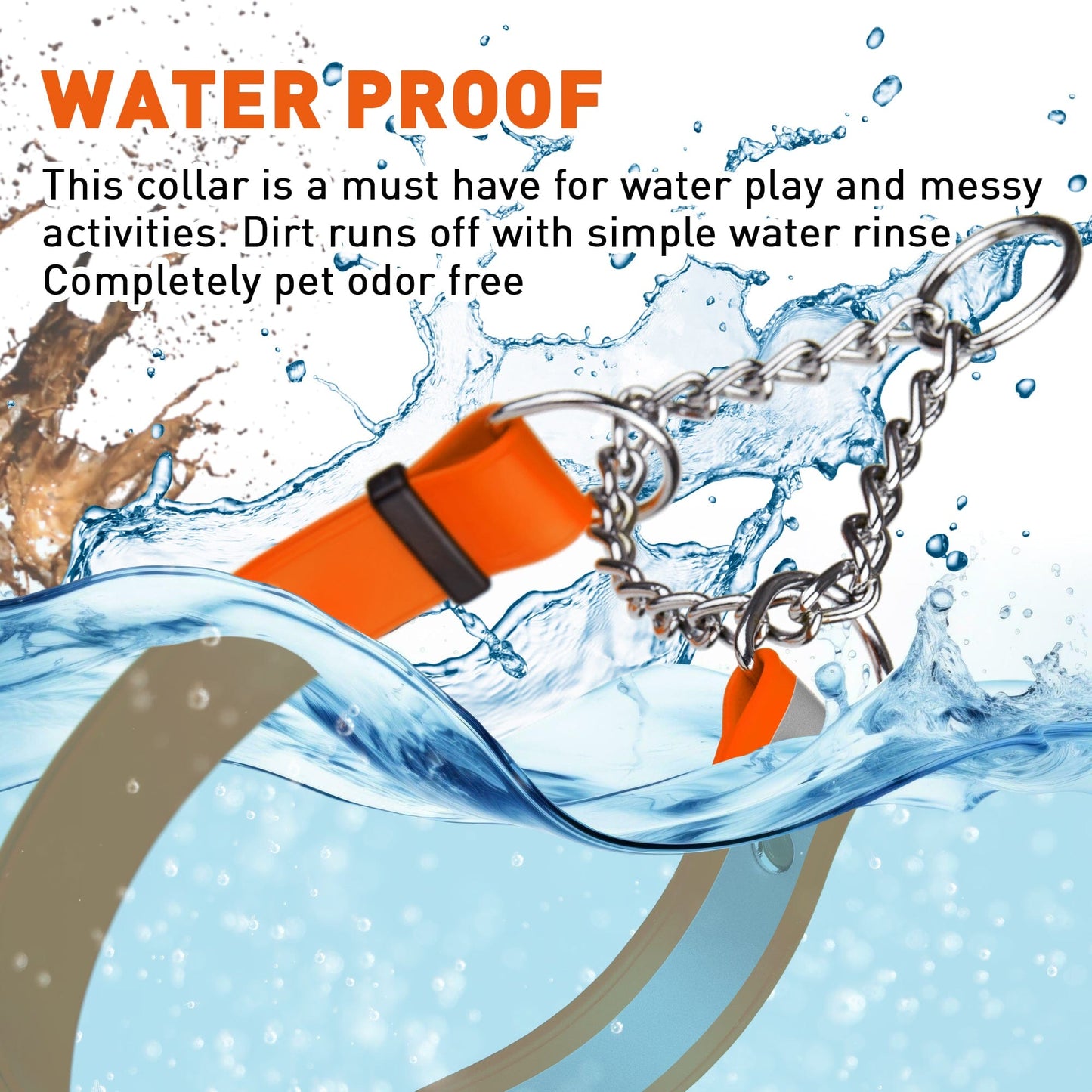 Dogline Reflective Biothane Martingale Collar