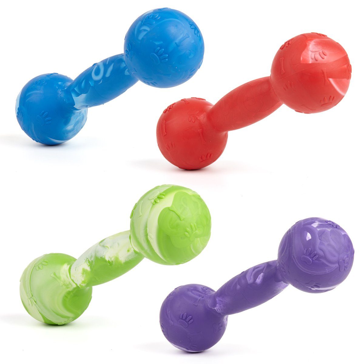 Dogline Rubber Dumbbell Toy