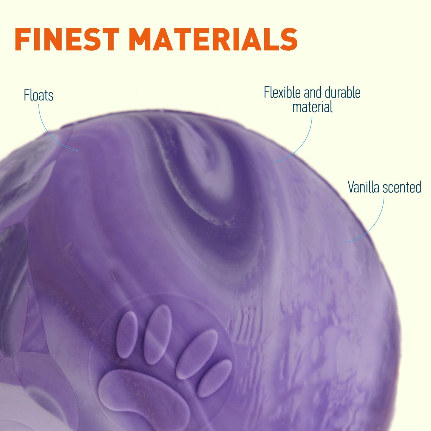 Dogline Rubber Euro Ball