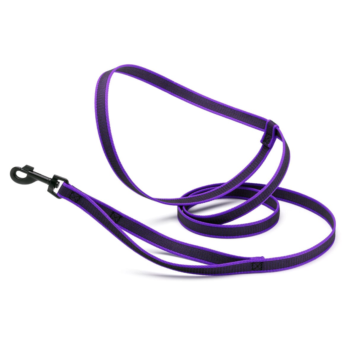 Dogline Rubber Infused Nylon Multifunctional Dog Leash for Walking and Running Hands Free