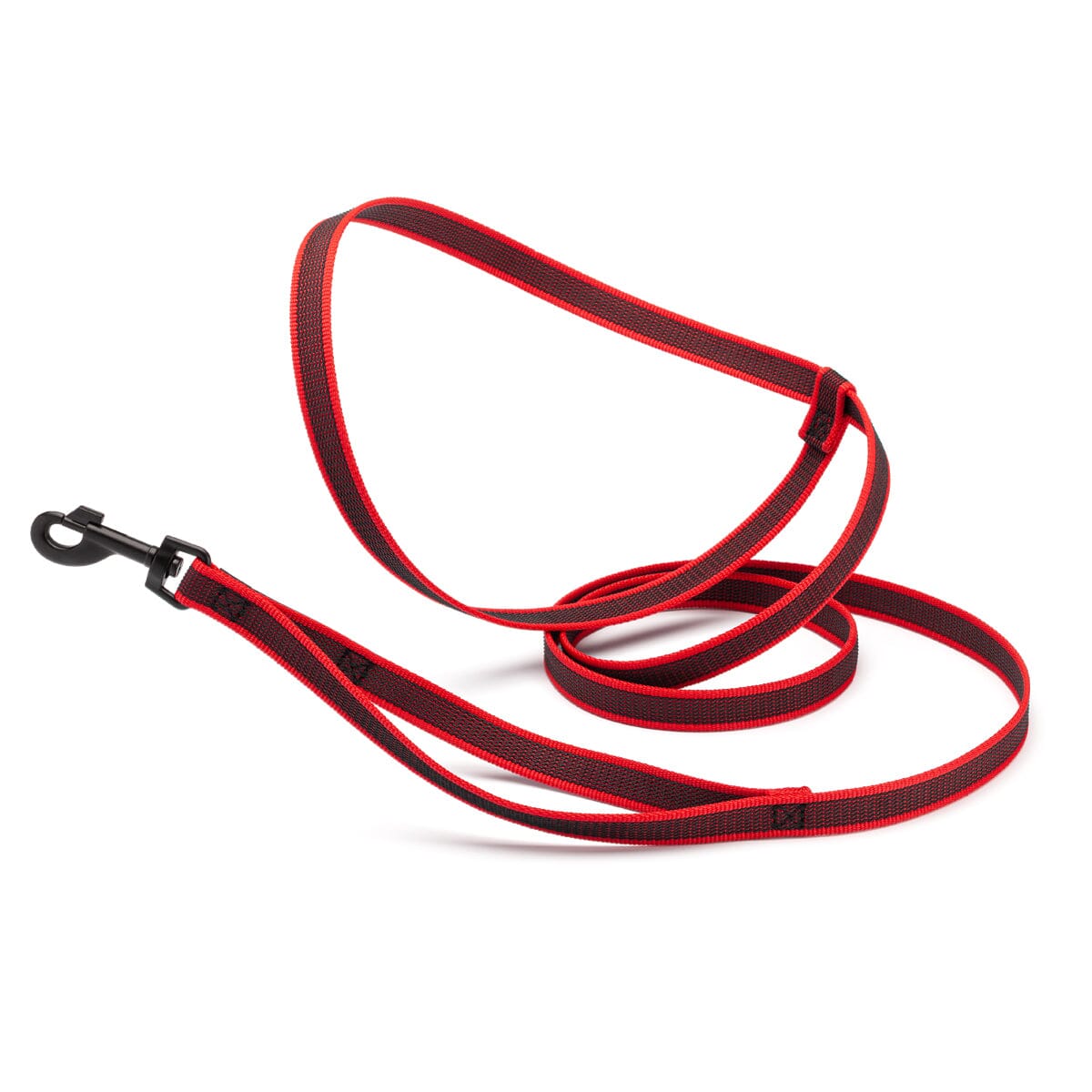 Dogline Rubber Infused Nylon Multifunctional Dog Leash for Walking and Running Hands Free