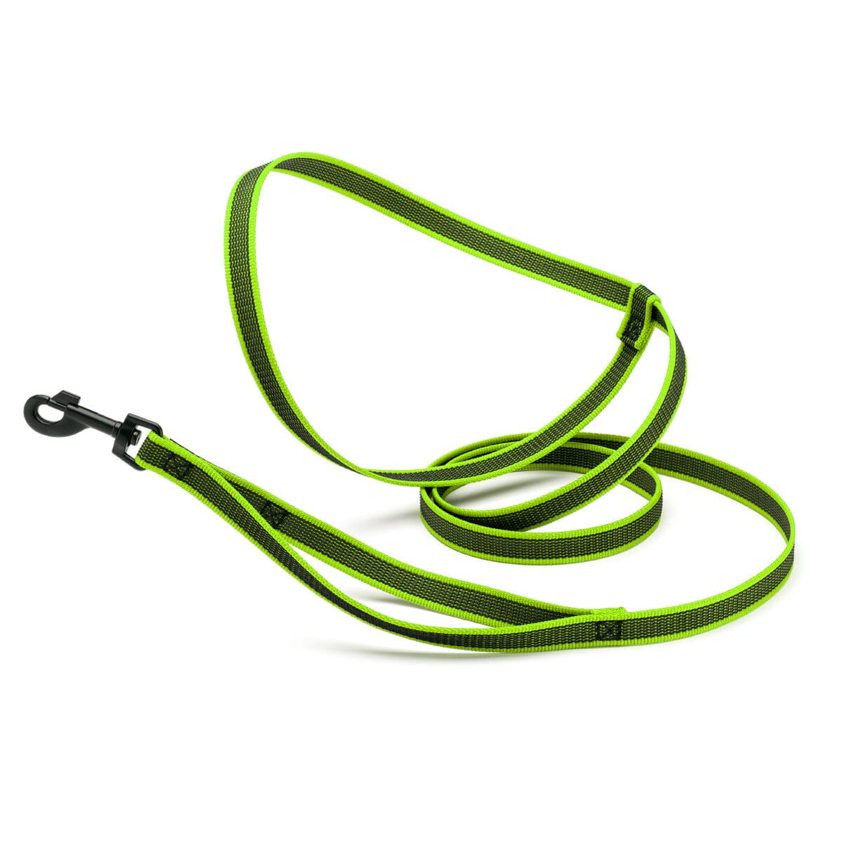 Dogline Rubber Infused Nylon Multifunctional Dog Leash for Walking and Running Hands Free