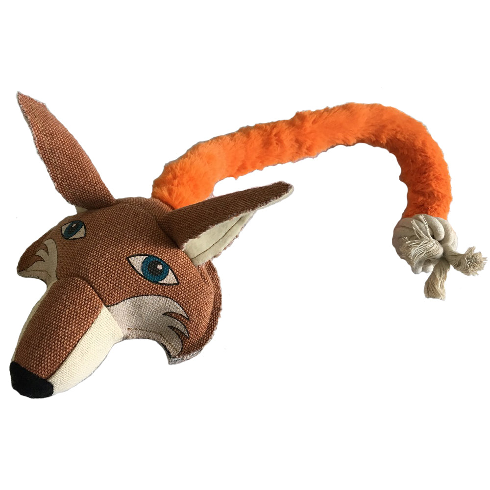 Dogline Safari Animal Toys + Ball & Rope Version