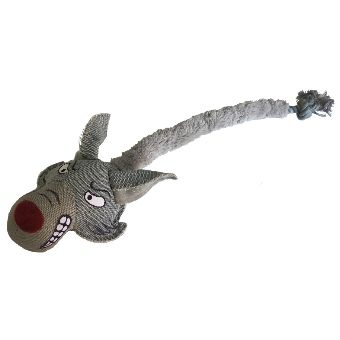 Dogline Safari Animal Toys + Ball & Rope Version