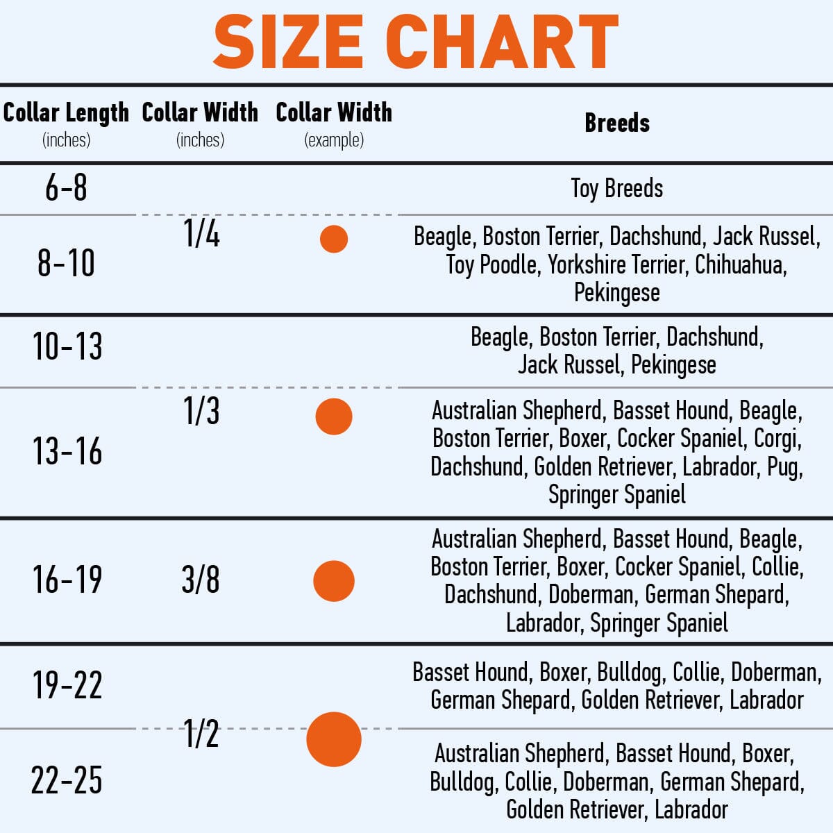 Dogline Soft Leather Round Collar