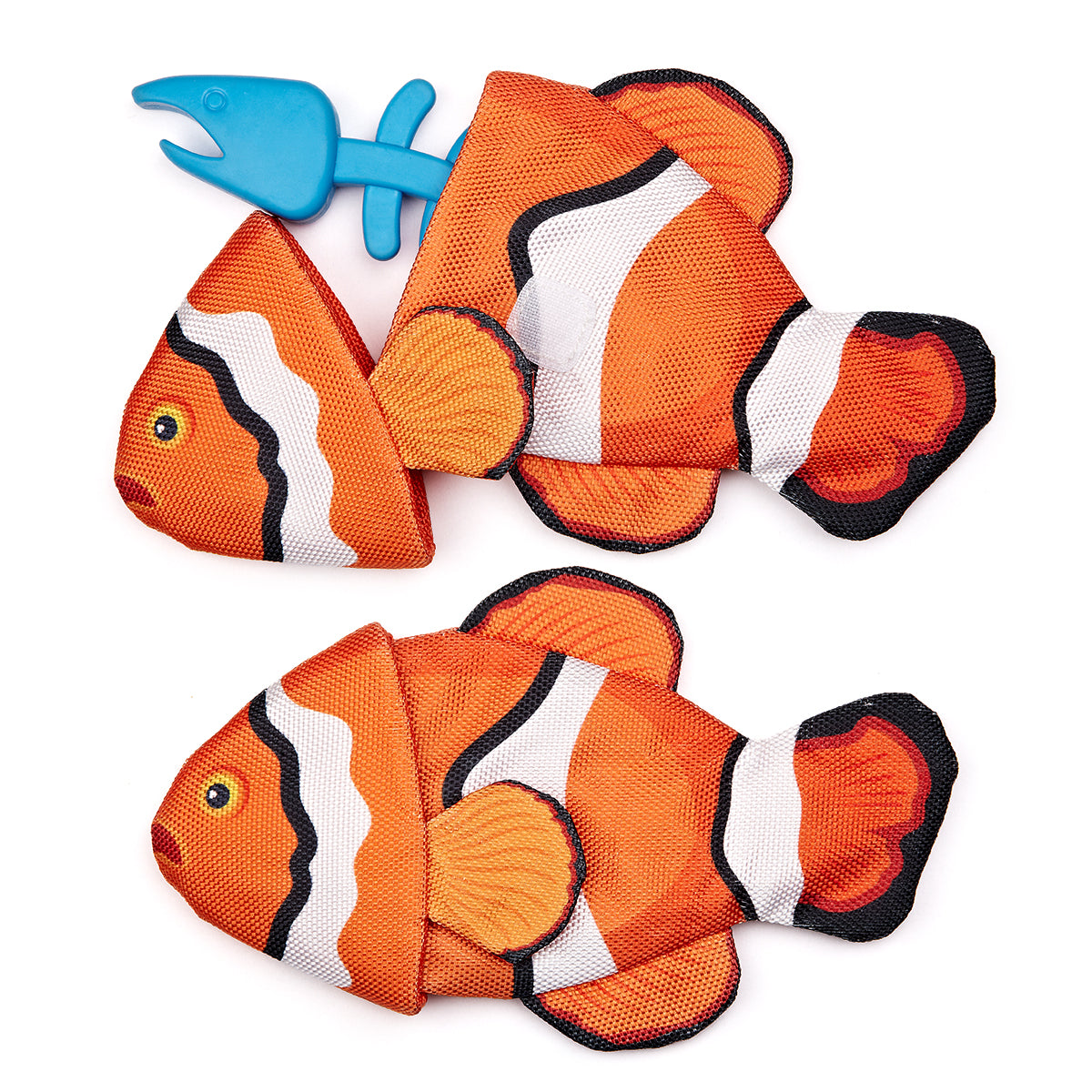 Dogline Tropical Crinkle + Bone Clownfish
