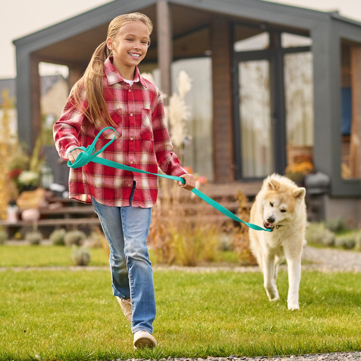 Dogline Viper Biothane Long Line 10 ft Lead with Brass Hardware