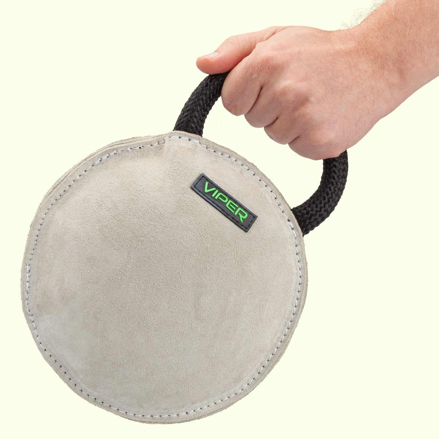 Dogline Viper Leather Round Bite Pillow