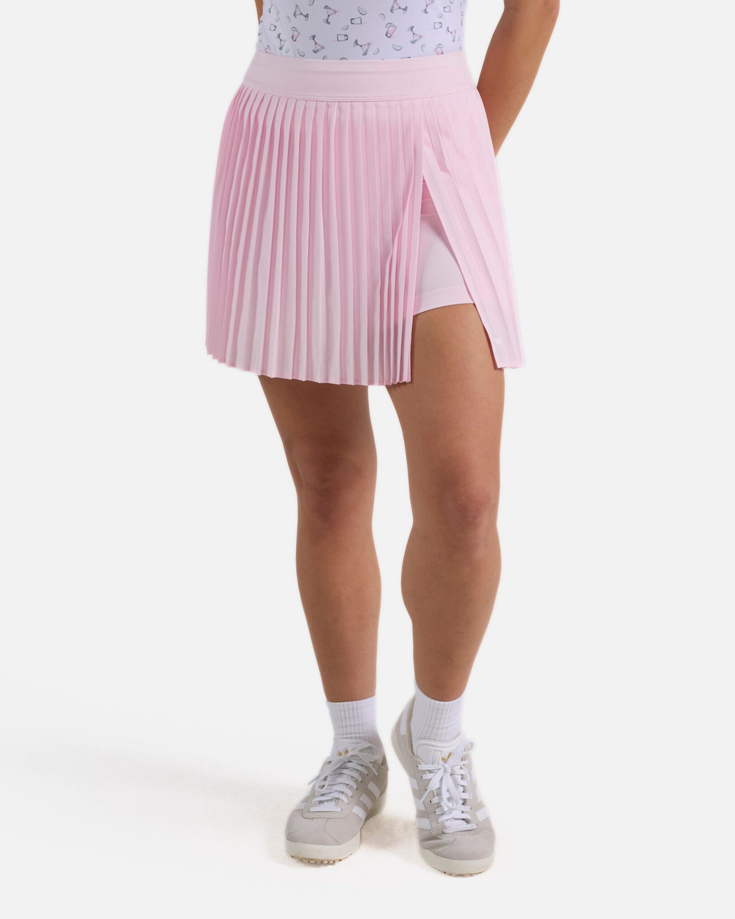 Double Down Skort - Frosty Petal