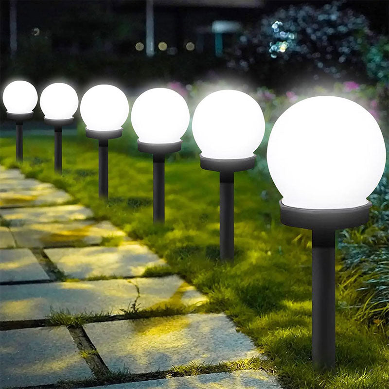 Solar Pathway Lights LED Adjustable Brightness Outdoor Landscape Light
