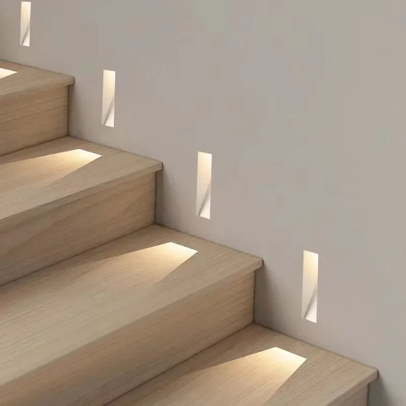 Frameless LED Sensor Wall Light With Perforated Panel Design