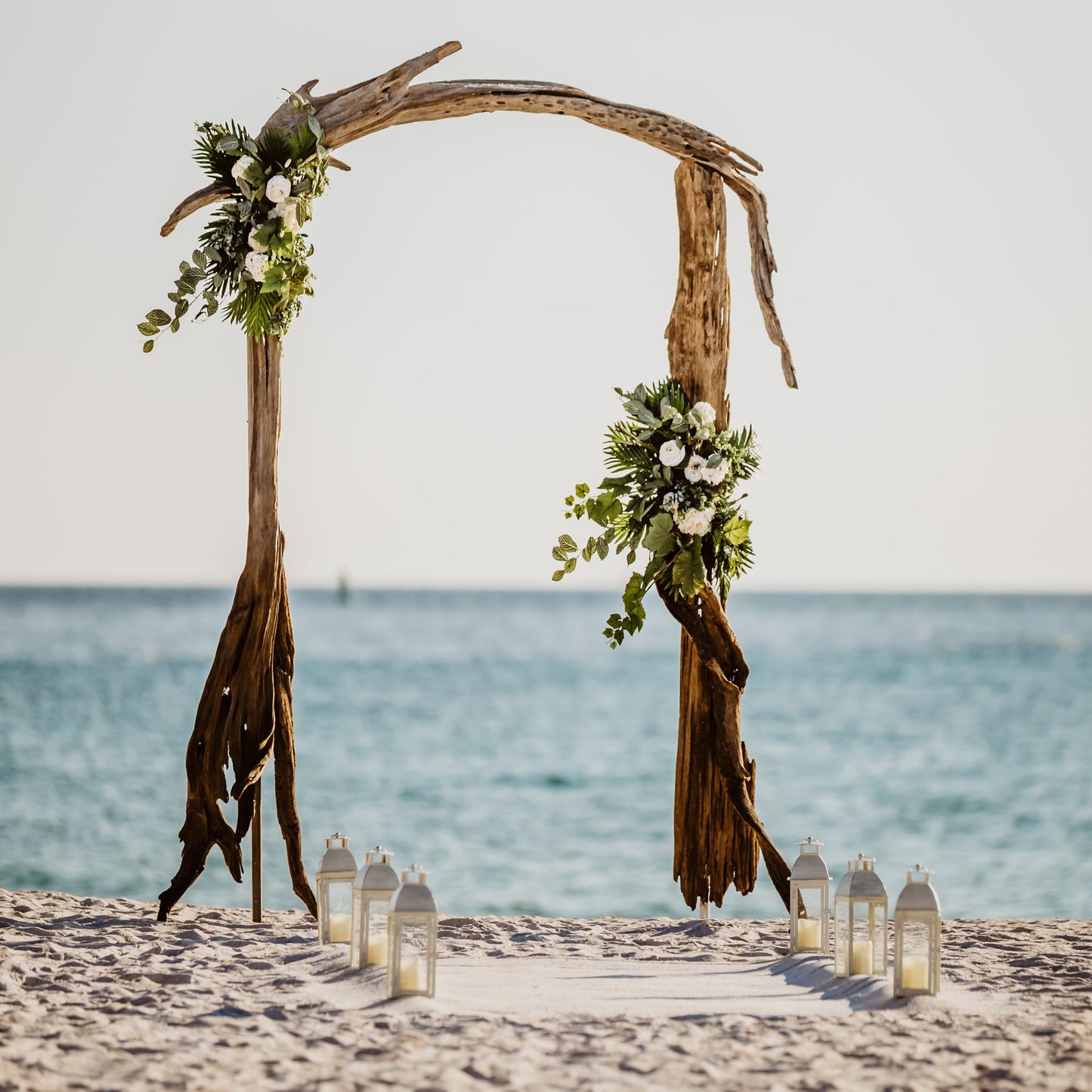Classic Driftwood Wedding Arbor