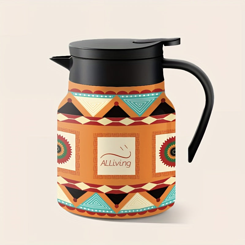 Stainless Steel Flower Tea Infuser Pot-7JYH