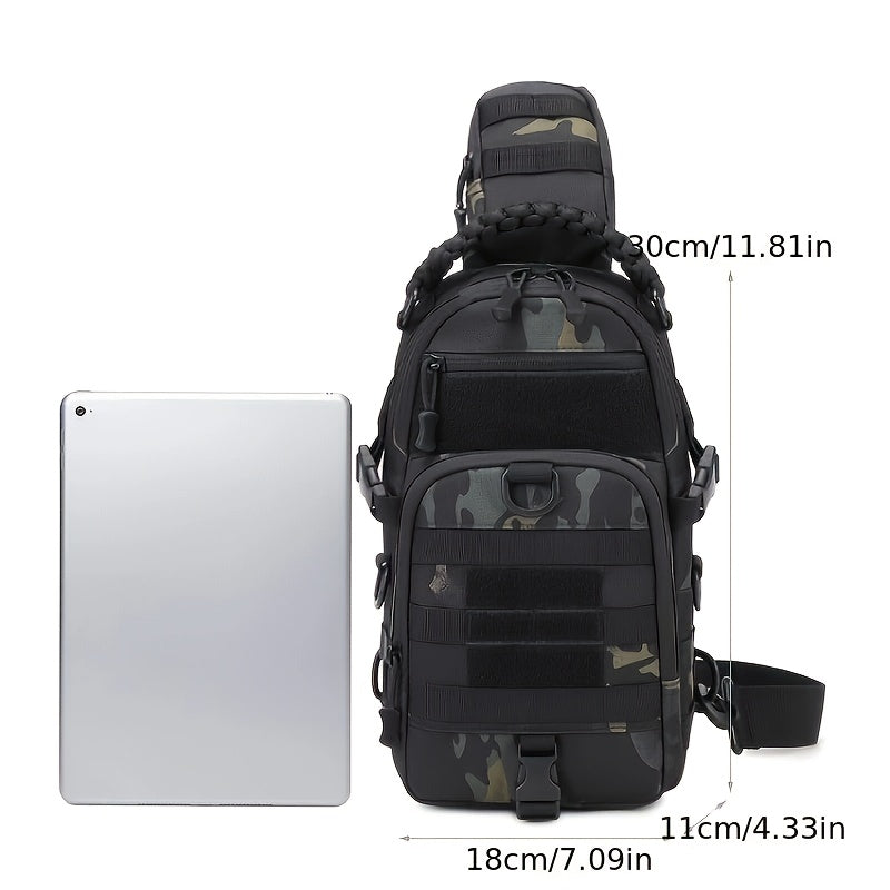 New Outdoor Chest Bag, Multifunctional Military Crossbody TJR4S8P