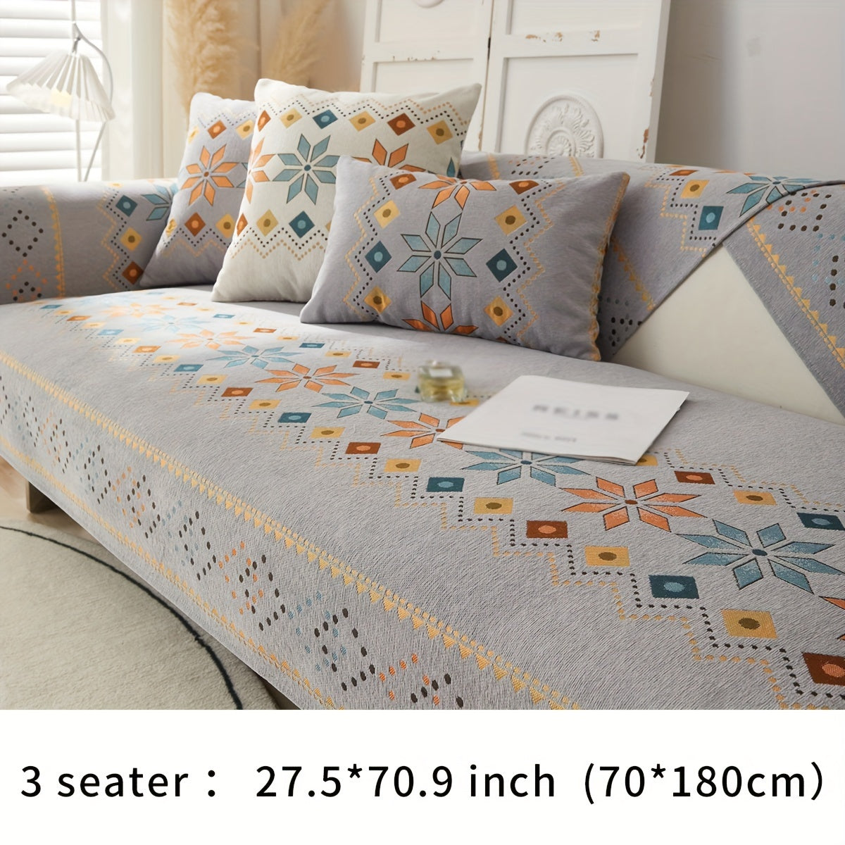 Chenille Sofa Slipcover  Universal Furniture Protector-GOGU