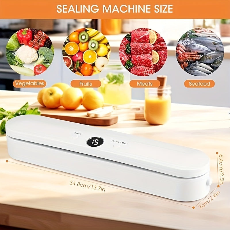 Automatic Food Sealer Machine with High Suction - TJR6P8X