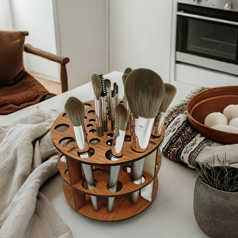 Rotating Circular Multifunctional Art Pen Holder - DN2J