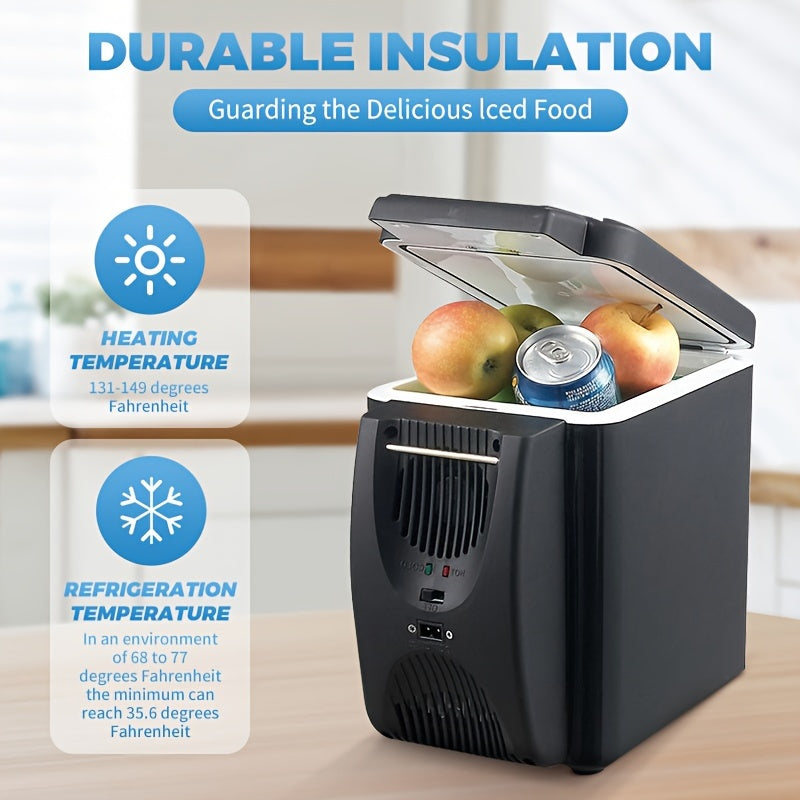 6L Portable Car Fridge  12V Electric Mini Cooler-OX28