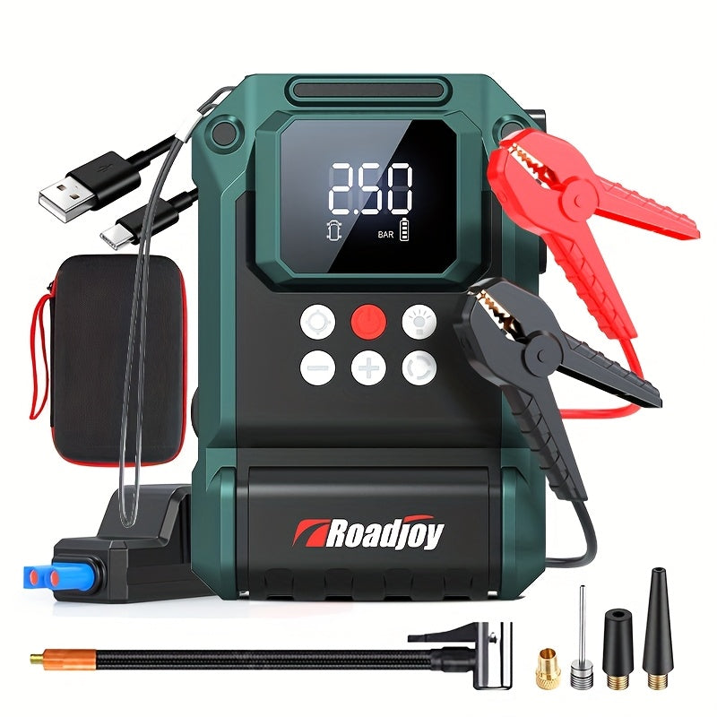 Portable Car Jumper Starter, 10000mAh, 150PSI TJR9D3X